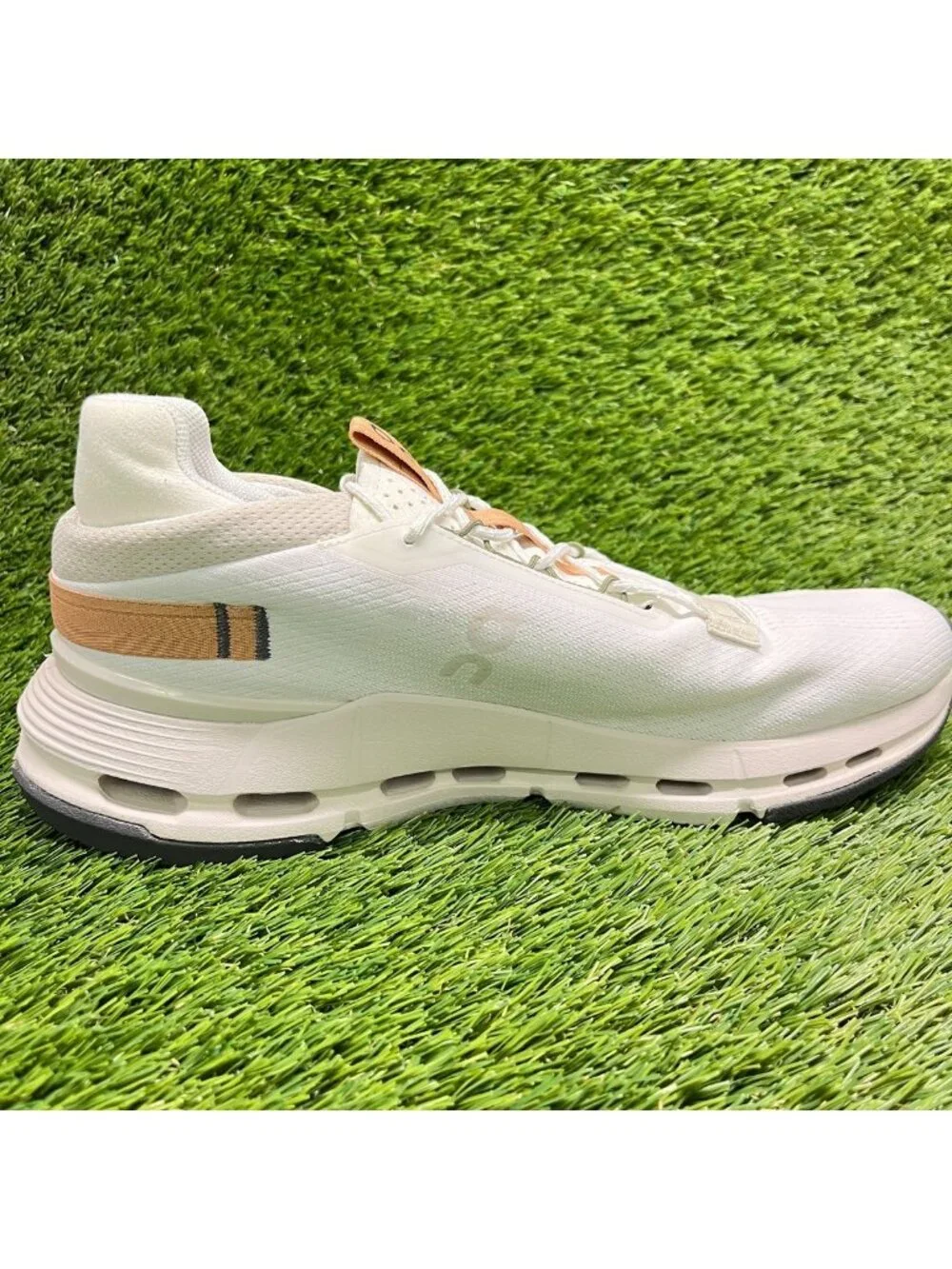 On Cloudmonster 2 Womens Size 10.5 Ivory Sphinx Athletic Running Shoes Sneakers